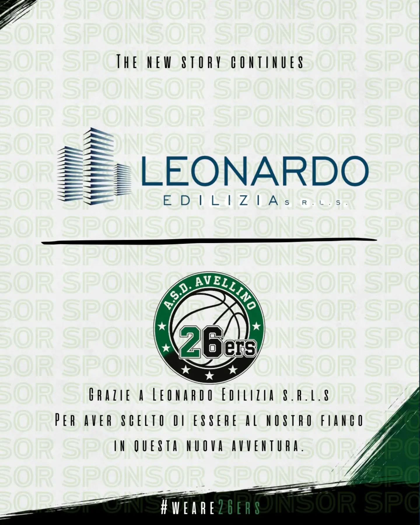 Leonardo Edilizia, sponsor Avellino 26ers